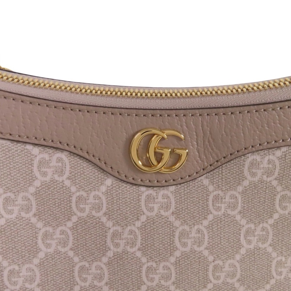 Ophidia Mini Gucci Bag beige and white supreme